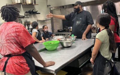 ECUEA Sponsors Kids Cooking Day Camp with Chef JB of Midwest Eats!